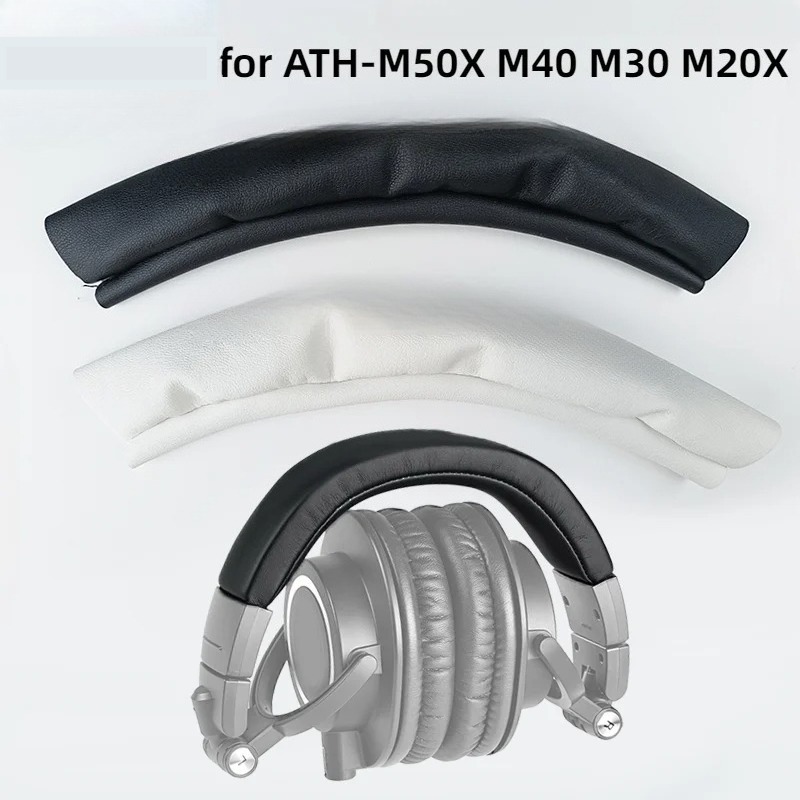 Audio Technica Headphone Ath-M20X - ヘッドバンドパッド交換用、オーディオテクニカ ATH-M50X M40 M30 M20X ヘッドフォン用ソフトクッションカバー、修理用アクセサリー