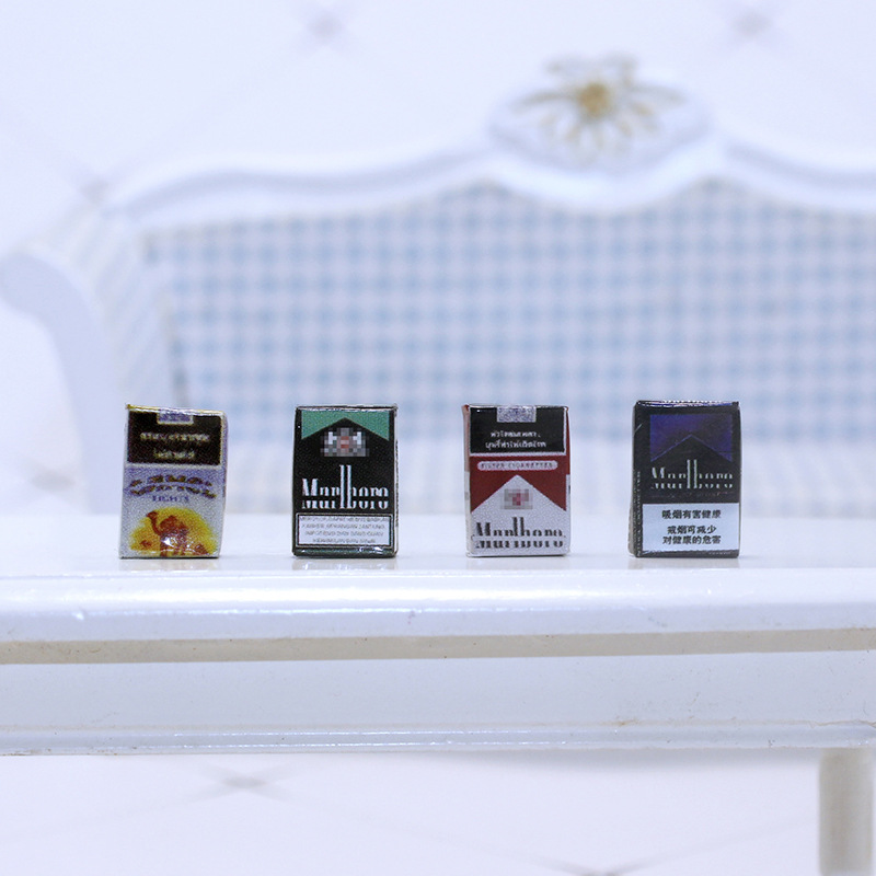 Vape Decoration - タバコケース ミニシガーケース ドールハウス写真撮影小道具 ホームデコレーション ドールハウスアクセサリー ミニチュアアイテム