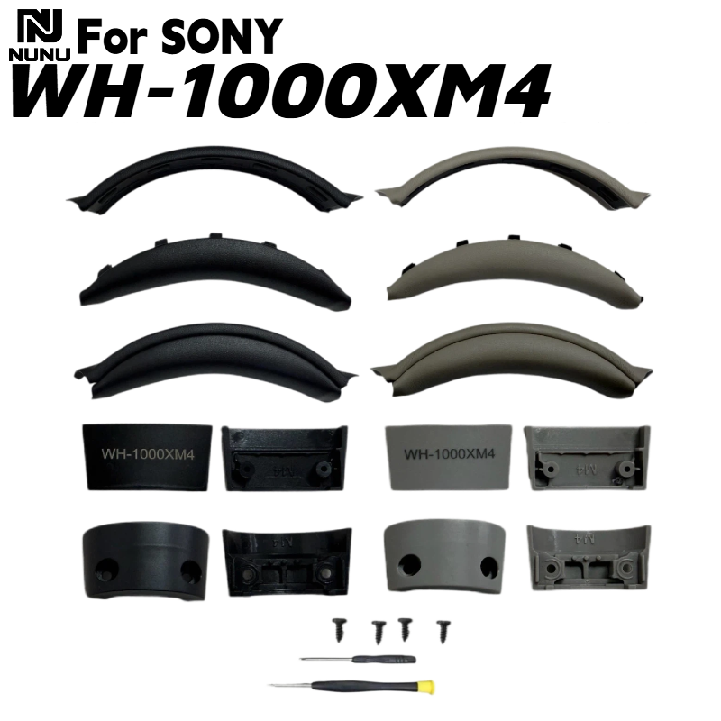 Sony Headphone Wh-1000Xm4 - 交換用スナップオンヘッドビームクッション/プロテインスキン/メッシュメモリースポンジイヤーパッド ソニーWH-1000XM4ヘッドホンアクセサリー用