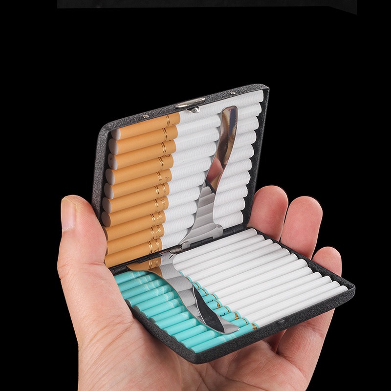 20本入り ブラックフロストメタルタバコケース ポータブル防 - Smoking & Vaping Accessories のレビューと価格