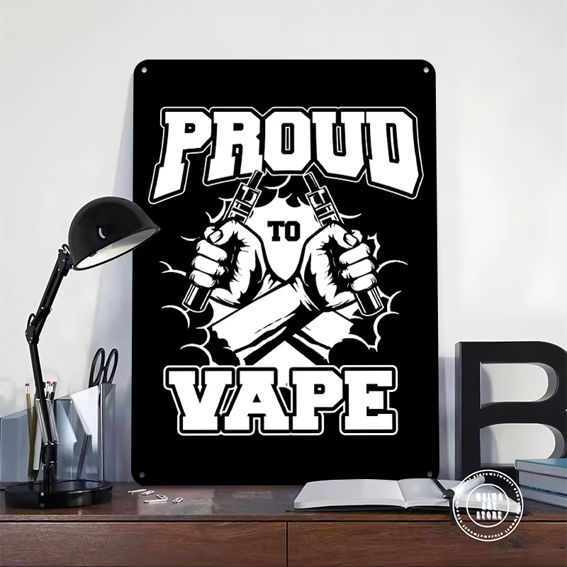 電子タバコ、ベイパー、ベイピング、ブリキのポスター、カスタマ - Vape Decoration のレビューと価格