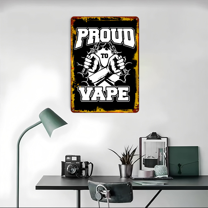 電子タバコ、ベイパー、ベイピング、ブリキのポスター、カスタマ - Vape Decoration のレビューと価格