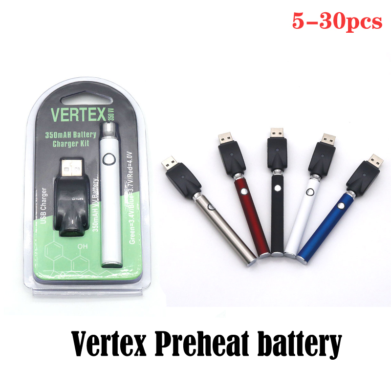 5-30 個頂点 510 スレッド予熱バッテリー充電器キット - Vaping Area のレビューと価格