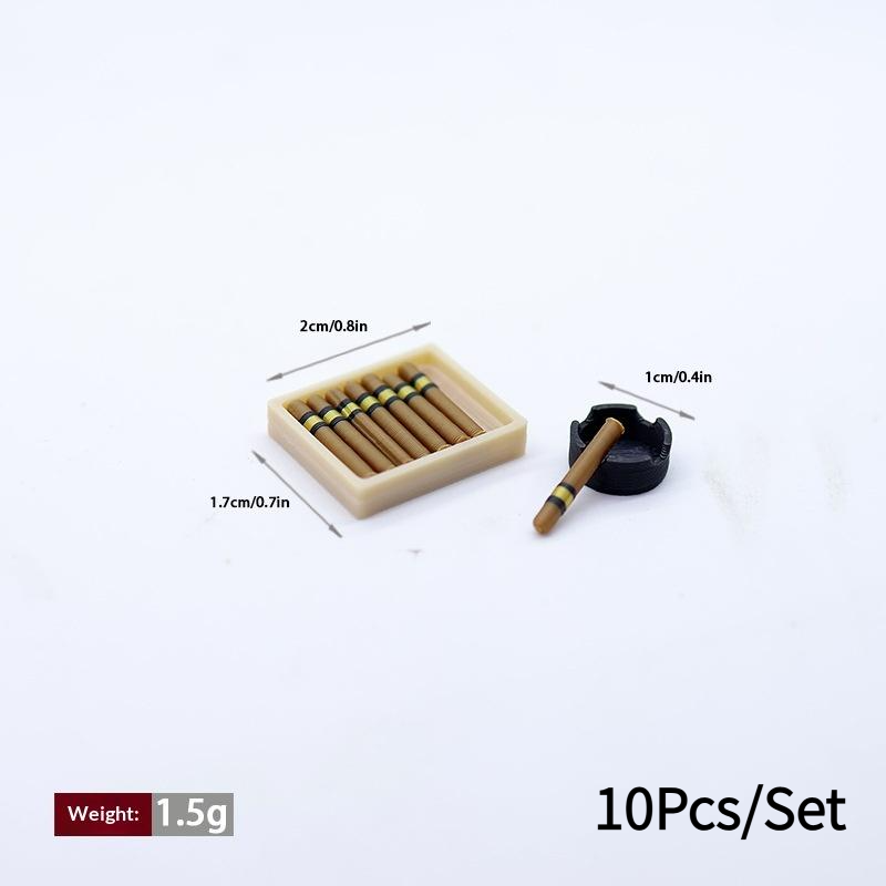 10 個ごっこ遊びおもちゃ 1/12 ドールハウスシミュレー - Vape Decoration のレビューと価格